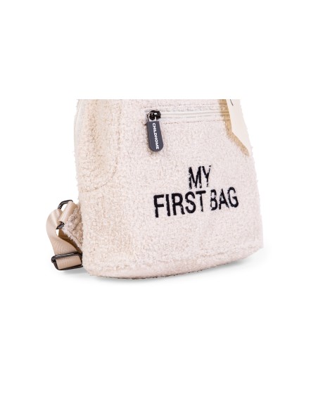 Mochila niños my first bag teddy offwhite
