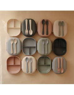 Caja almuerzo solid blush 2