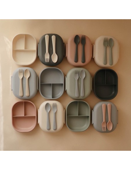 Caja almuerzo solid blush