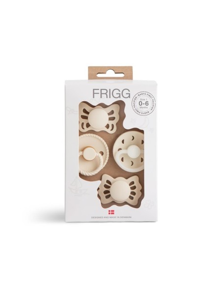 Mi primer chupete pack 4 uds moonlight sailling cream 0+