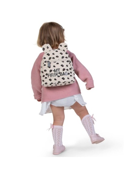 Mochila niños my first bag leopard