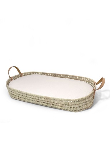 Toalla cesto cambiador ivory powder