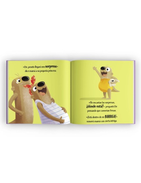 Cuento: La nutria Ete espera un hermanito