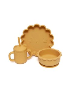 Bol con ventosa lion ochre 2