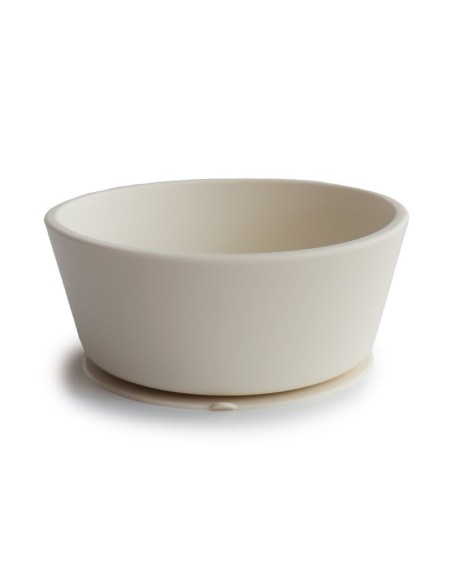 Bol con ventosa solid ivory