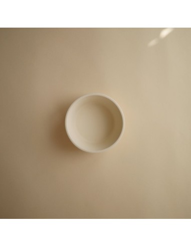 Bol con ventosa solid ivory