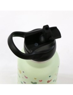 Botella térmica 350ml corazones melón 2