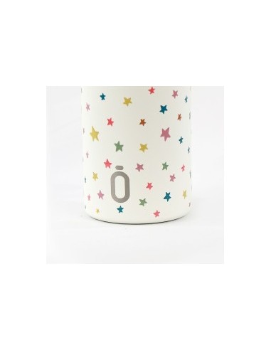 Botella térmica 350ml estrellas nata