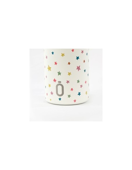 Botella térmica 350ml estrellas nata