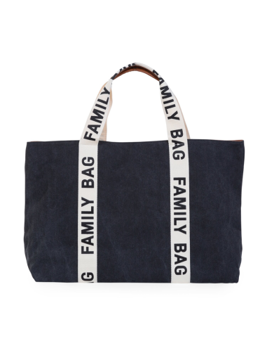 Family bag signature canvas black