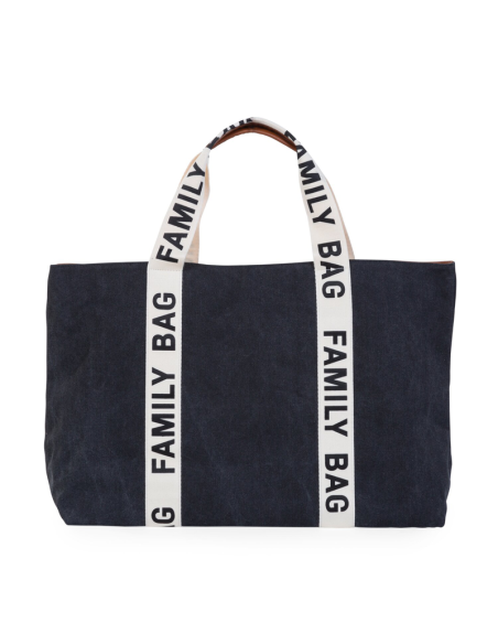 Family bag signature canvas black