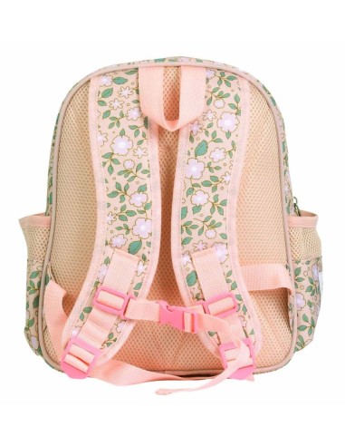 Mochila grande blossoms rosa