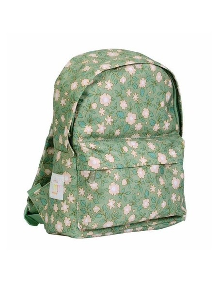 Mochila pequeña blossoms verde