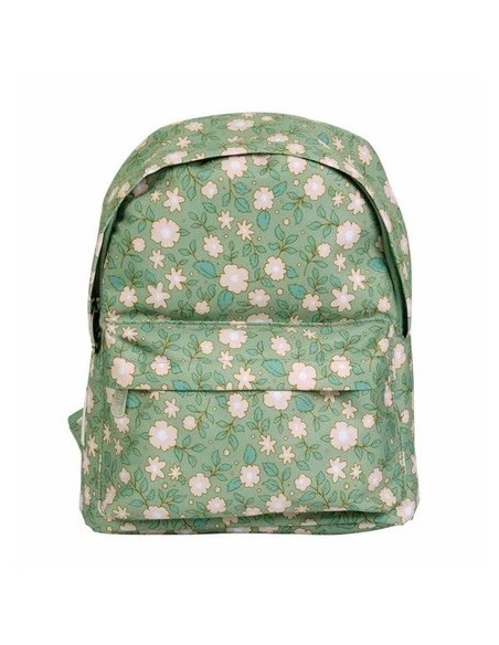 Mochila pequeña blossoms verde