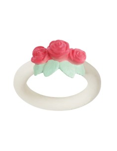 Mordedor anillo rosas 2