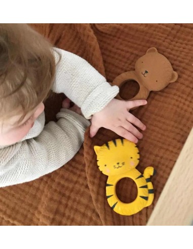 Mordedor sonajero tigre