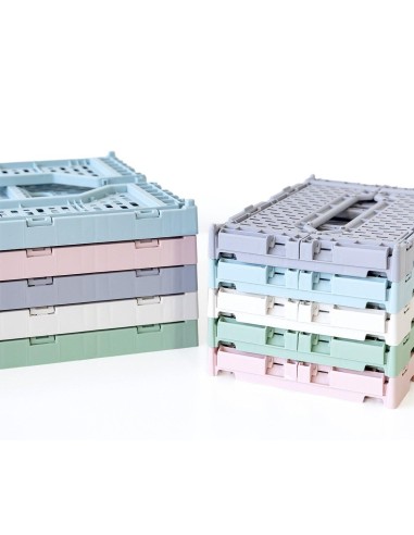 Caja plegable pequeña blue