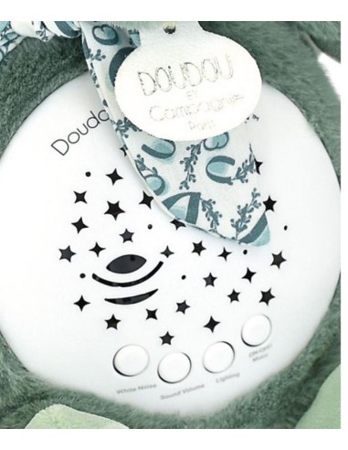 Conejito musical nightlight sage