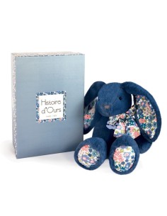 Conejito azul liberty 25cm 2