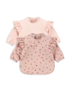 Pack 2 baberos con manga cherry