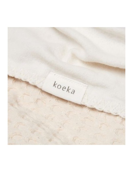 Manta de cuna wafel Amsterdam natural