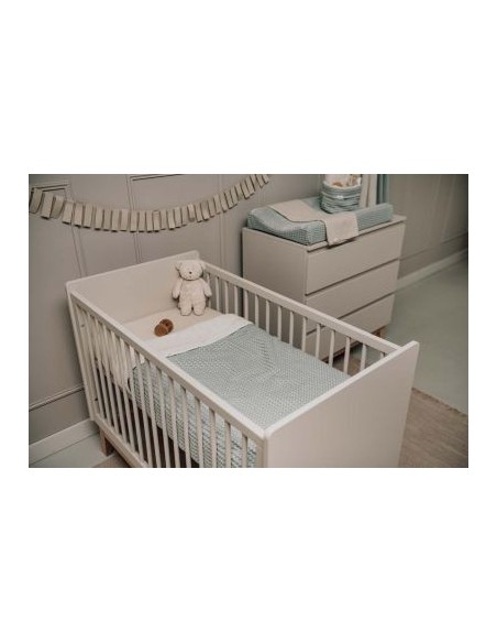 Manta de cuna wafel Amsterdam ocean air