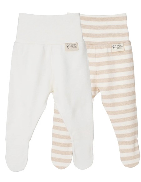 Pack 2 polainas purest natural/raya ancha