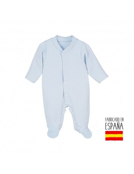 Pelele abierto can azul