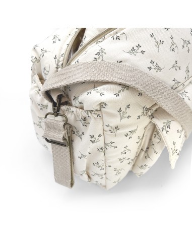 Bolsa cochecito camila olive bloom canvas