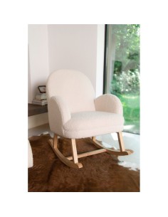 Mecedora teddy blanco 2