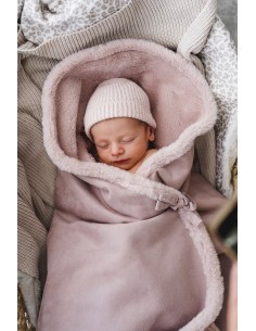 Gorrito canalé nude 2