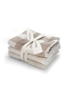 Pack 3 toallitas vichy caramel