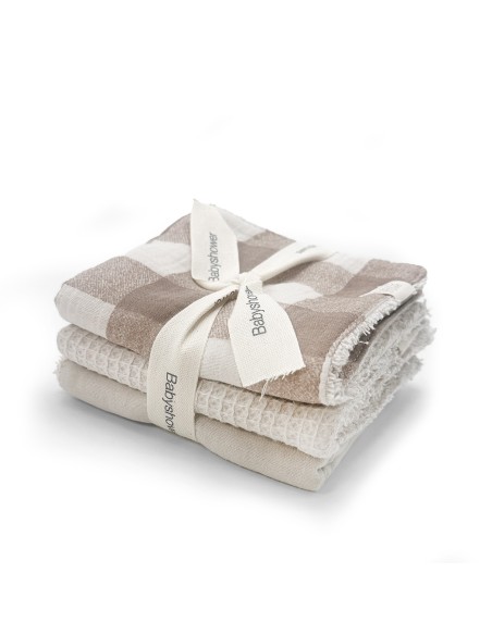 Pack 3 toallitas vichy caramel