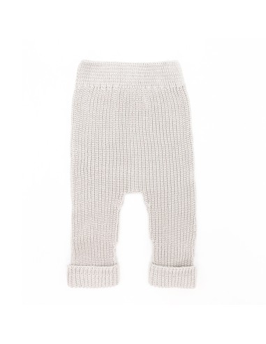 Pantalón bebé canalé ivory