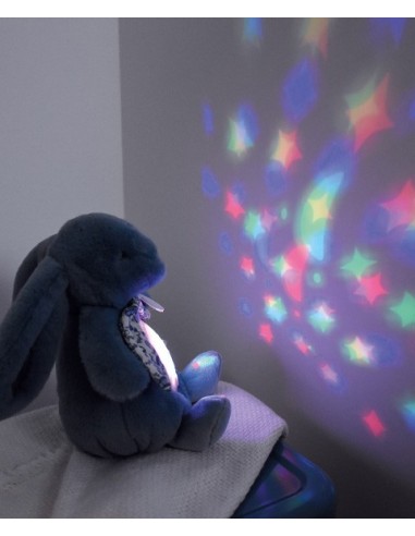 Conejito musical nightlight beige