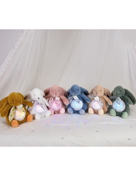 Conejito musical nightlight beige