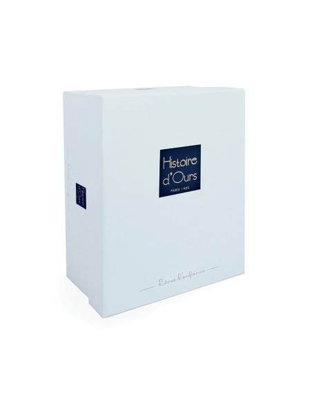 Peluche conejo preppy chic gris perla