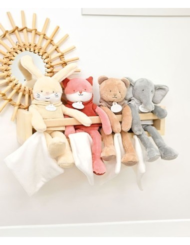 Elefante de peluche con pañuelo sweety