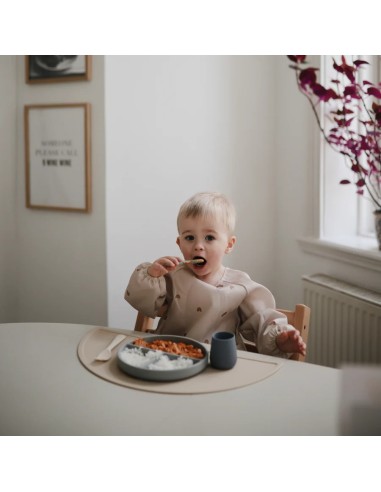 Mis primeras cucharas solid shifting sand + cambridge blue