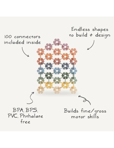 Juego de construcción hex connect