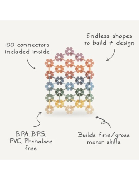 Juego de construcción hex connect