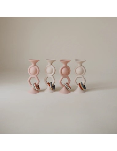 Juego hexapop con ventosa solid blush