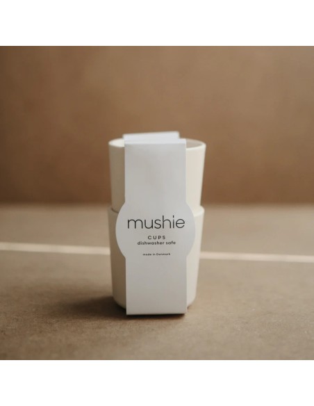 Pack 2 vasos solid ivory