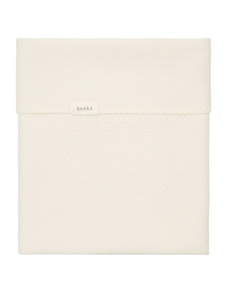 Manta de cuna Elim warm white