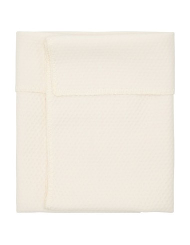 Manta de cuna Elim warm white