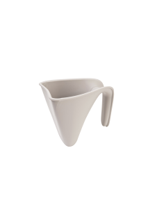 Jarra de baño taupe