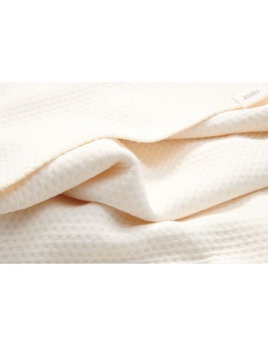 Manta de cuna Elim warm white