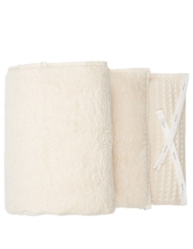 Protector de cuna wafel Amsterdam natural