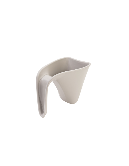 Jarra de baño taupe