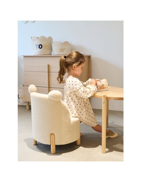 Silla para niños teddy crudo